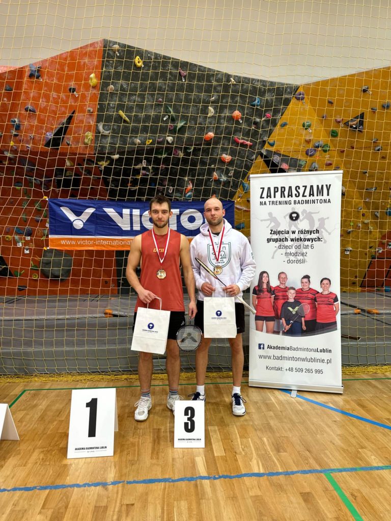 III miejsce w badmintonie podczas V Otwartych Mistrzostw Lublina w Badmintonie