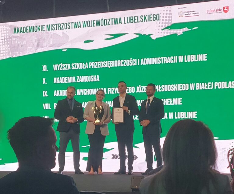Historyczny sukces AZS PANS Chełm w Akademickich Mistrzostwach Województwa Lubelskiego 2024/2025